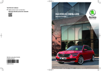 Skoda Kamiq - Navod k obsluze 2019 CZ 